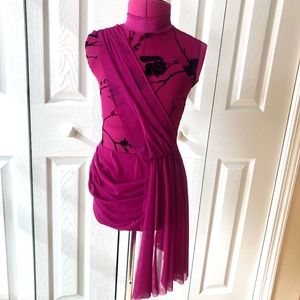 Weissman Fuchsia Lyrical Costume - Child Small